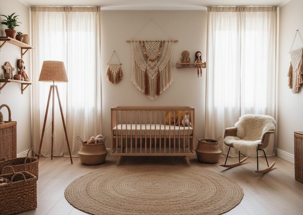 سبک دکوراسیون بوهو (Boho) اتاق کودک
