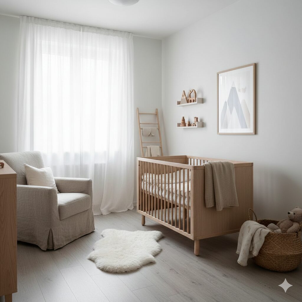 سبک دکوراسیون اسکاندیناوی اتاق کودک