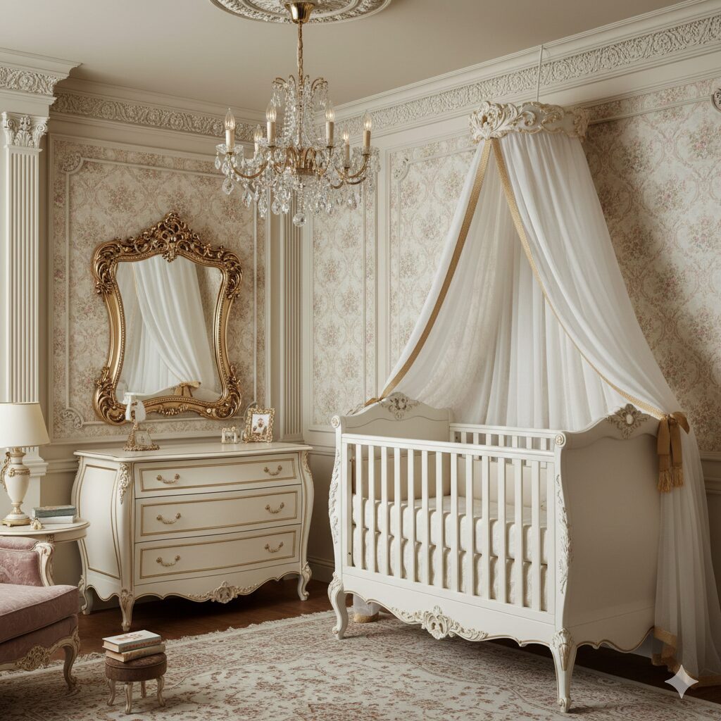 سبک دکوراسیون کلاسیک برای اتاق کودک